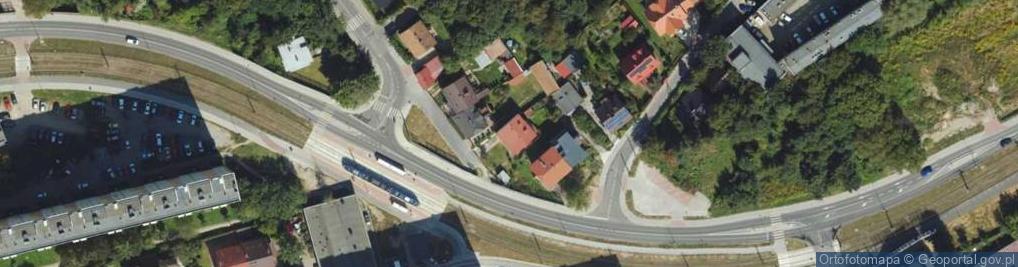 Zdjęcie satelitarne Białoprądnicka ul.