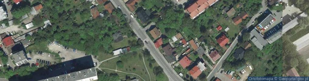 Zdjęcie satelitarne Białoprądnicka ul.
