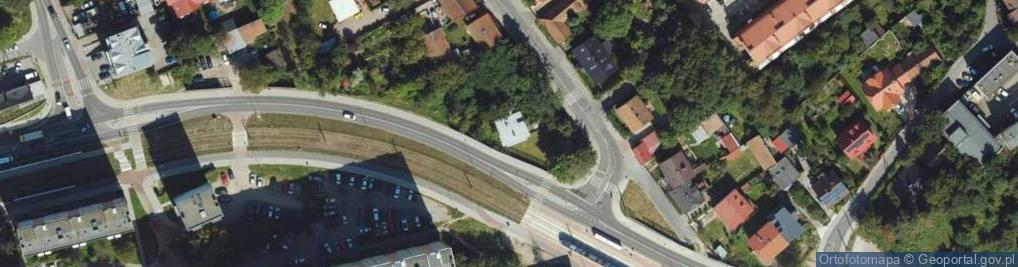 Zdjęcie satelitarne Białoprądnicka ul.