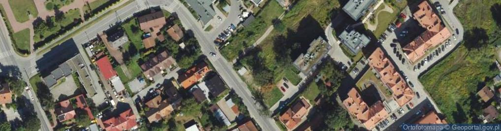 Zdjęcie satelitarne Białoprądnicka ul.
