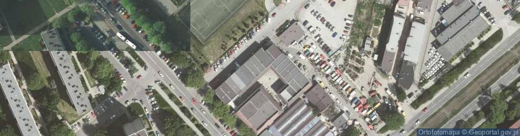 Zdjęcie satelitarne Bieńczycki Plac Targowy ul.