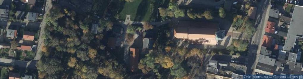 Zdjęcie satelitarne Biskupiańska ul.