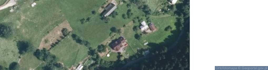 Zdjęcie satelitarne Biały Potok ul.