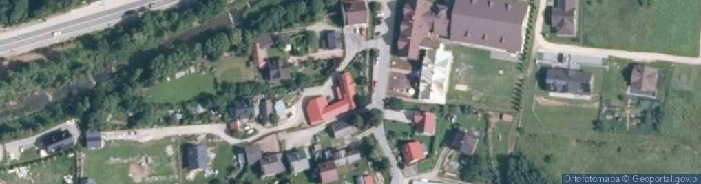 Zdjęcie satelitarne Biały Potok ul.