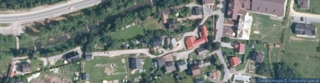 Zdjęcie satelitarne Biały Potok ul.