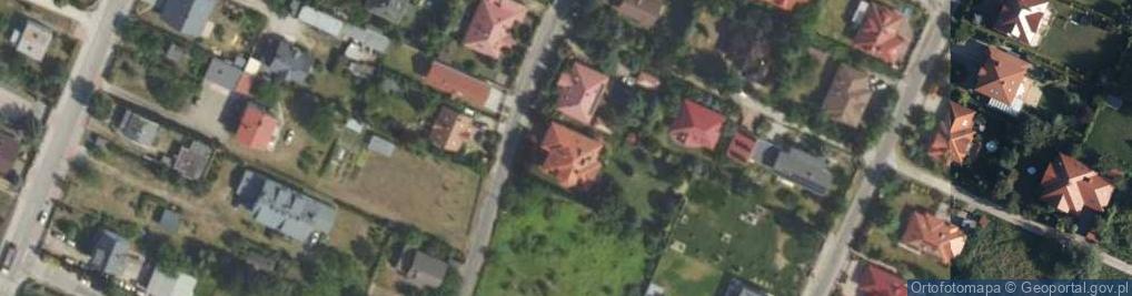 Zdjęcie satelitarne Białej Brzozy ul.