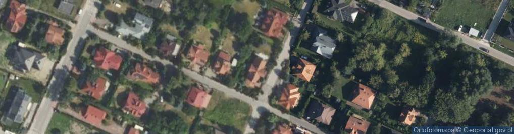 Zdjęcie satelitarne Białej Brzozy ul.