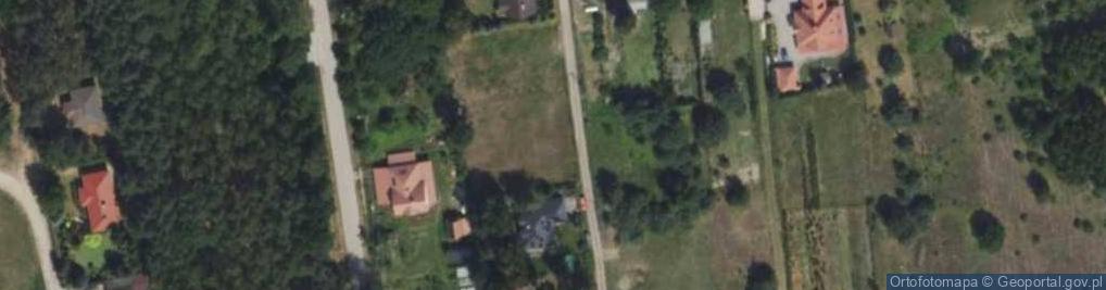 Zdjęcie satelitarne Białych Brzóz ul.