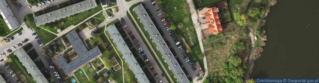 Zdjęcie satelitarne Bitwy nad Bzurą ul.