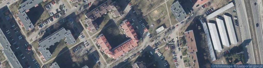 Zdjęcie satelitarne Białostocka ul.