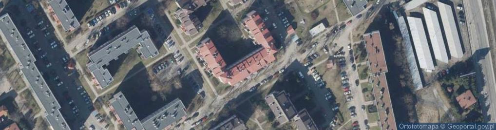 Zdjęcie satelitarne Białostocka ul.