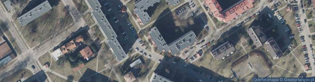 Zdjęcie satelitarne Białostocka ul.