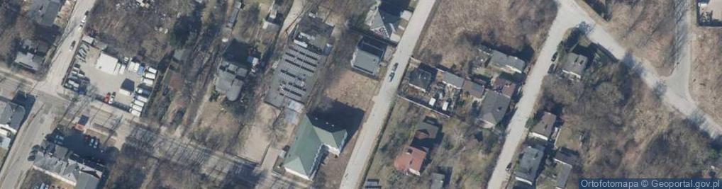 Zdjęcie satelitarne Biskupińska ul.