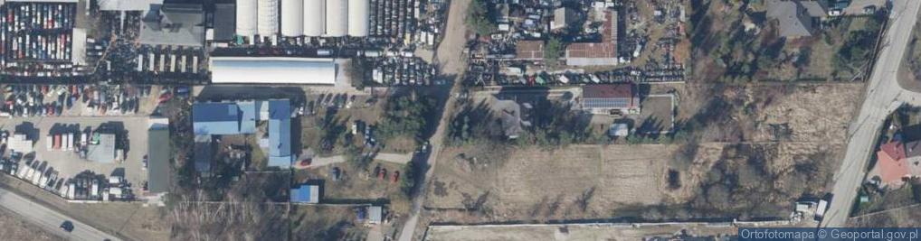Zdjęcie satelitarne Bieszczadzka ul.