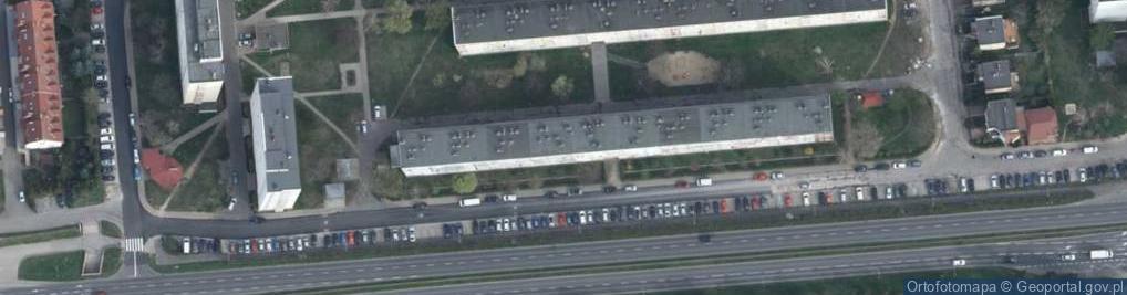 Zdjęcie satelitarne Bieszczadzka ul.