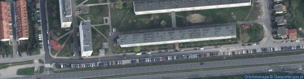 Zdjęcie satelitarne Bieszczadzka ul.