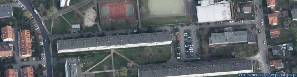 Zdjęcie satelitarne Bieszczadzka ul.
