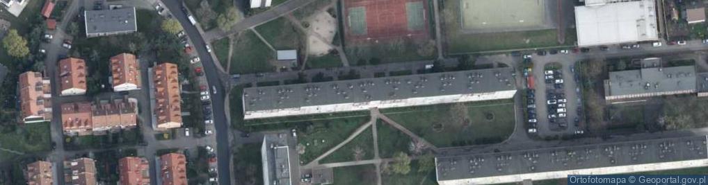 Zdjęcie satelitarne Bieszczadzka ul.