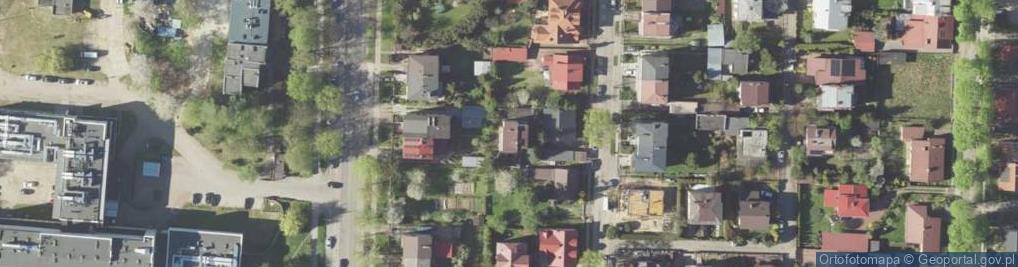 Zdjęcie satelitarne Biernata z Lublina ul.