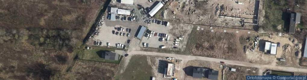 Zdjęcie satelitarne Białych Bzów ul.