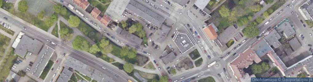 Zdjęcie satelitarne Bielawska ul.