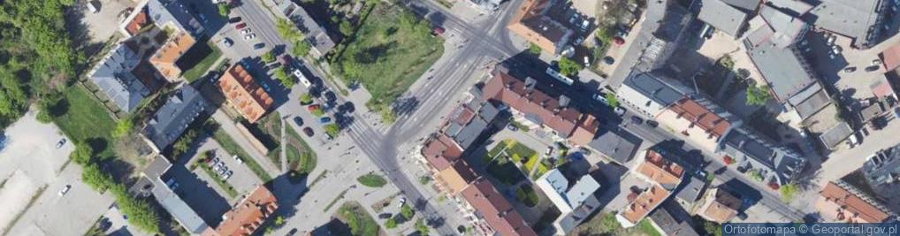Zdjęcie satelitarne Bielska ul.