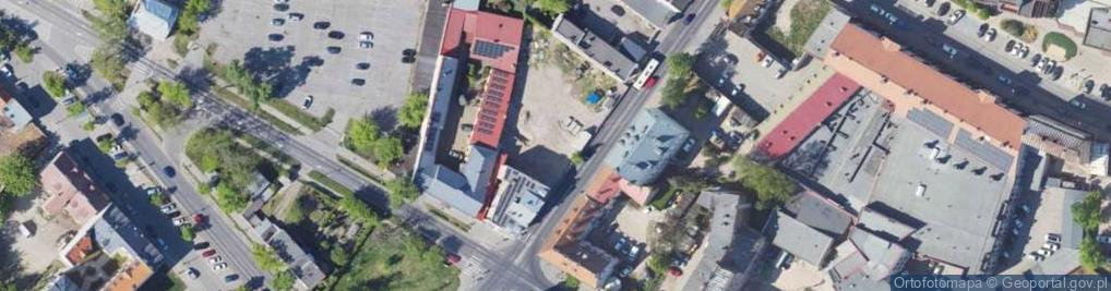 Zdjęcie satelitarne Bielska ul.