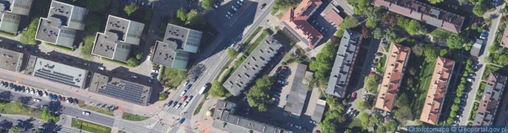 Zdjęcie satelitarne Bielska ul.