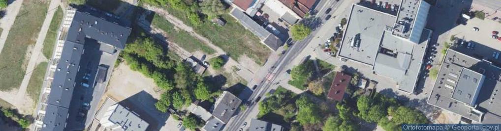 Zdjęcie satelitarne Bielska ul.