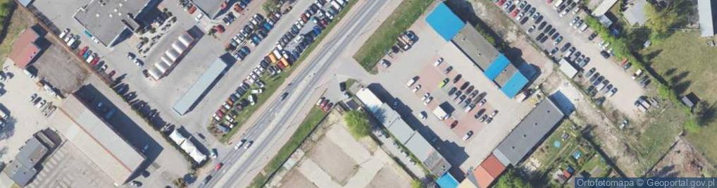Zdjęcie satelitarne Bielska ul.