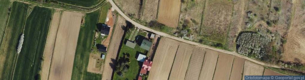 Zdjęcie satelitarne Biały Krzyż ul.