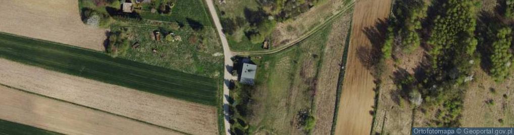 Zdjęcie satelitarne Biały Krzyż ul.