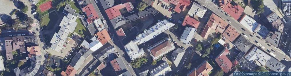 Zdjęcie satelitarne Biblioteczna ul.