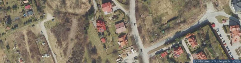 Zdjęcie satelitarne Bielskiego Marcina ul.