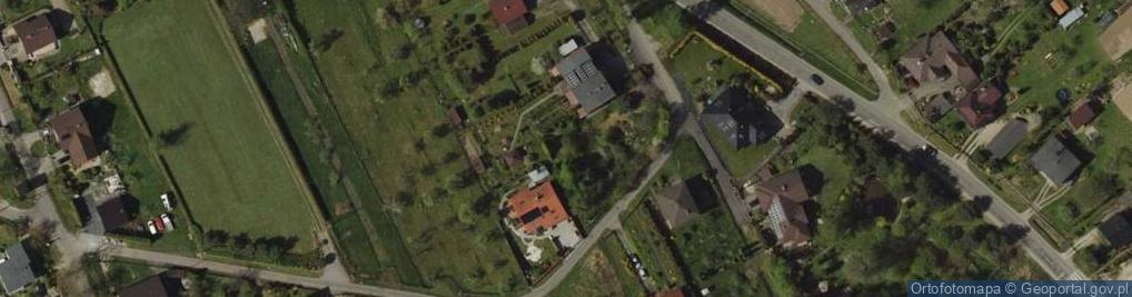 Zdjęcie satelitarne Bitwy Olzańskiej ul.