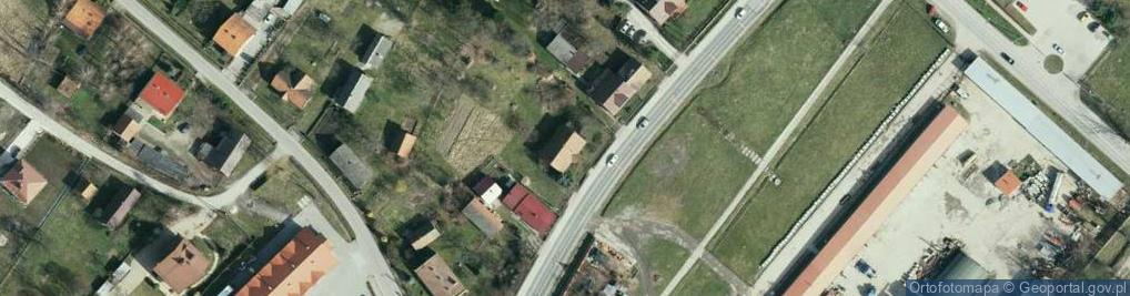Zdjęcie satelitarne Biskupska ul.