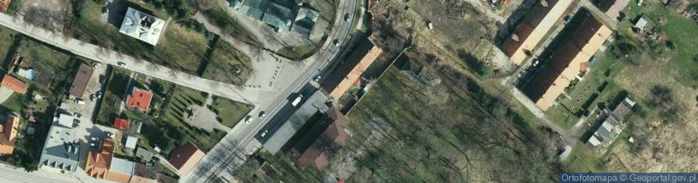 Zdjęcie satelitarne Biskupska ul.
