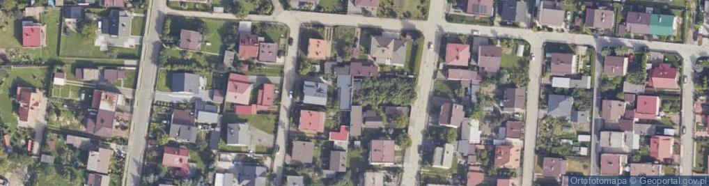 Zdjęcie satelitarne Bieszczadzka ul.