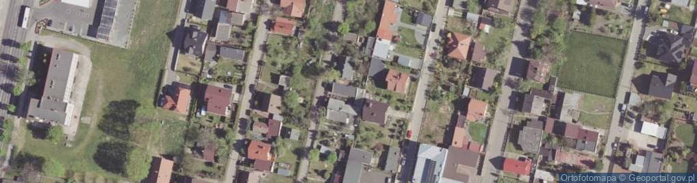 Zdjęcie satelitarne Biegunowa ul.