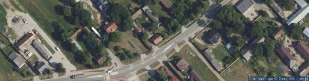 Zdjęcie satelitarne Bitwy Warszawskiej ul.