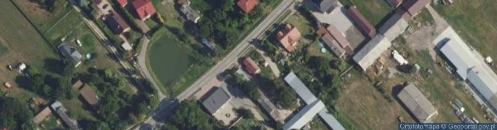 Zdjęcie satelitarne Bitwy Warszawskiej ul.