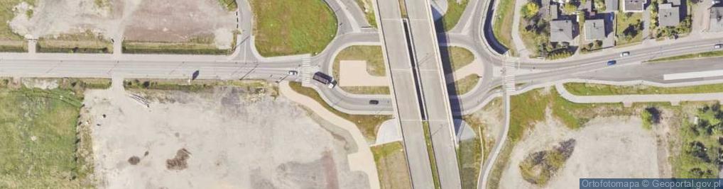 Zdjęcie satelitarne Bielszowicka ul.