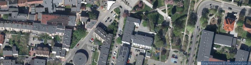 Zdjęcie satelitarne Białych Jadwigi i Feliksa ul.