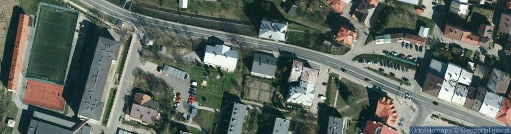 Zdjęcie satelitarne Bieleckiego, dr. ul.