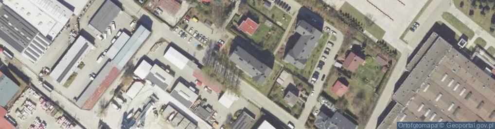 Zdjęcie satelitarne Bieszczadzka ul.
