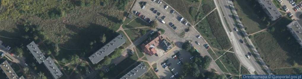 Zdjęcie satelitarne Bieszczadzka ul.