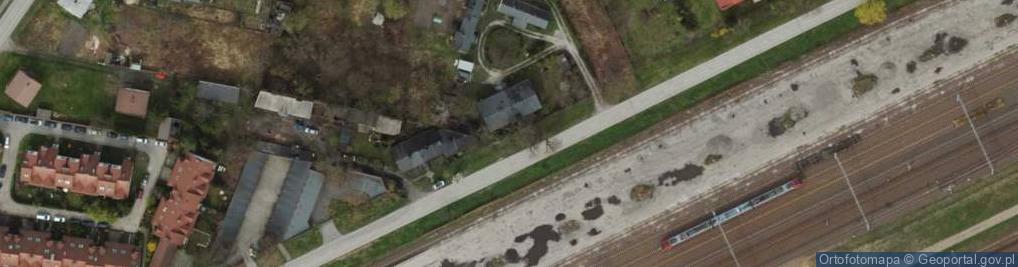 Zdjęcie satelitarne Bielańska ul.