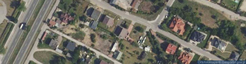 Zdjęcie satelitarne Bieszczadzka ul.