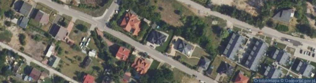 Zdjęcie satelitarne Bieszczadzka ul.