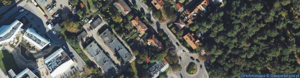 Zdjęcie satelitarne Bitwy pod Płowcami ul.